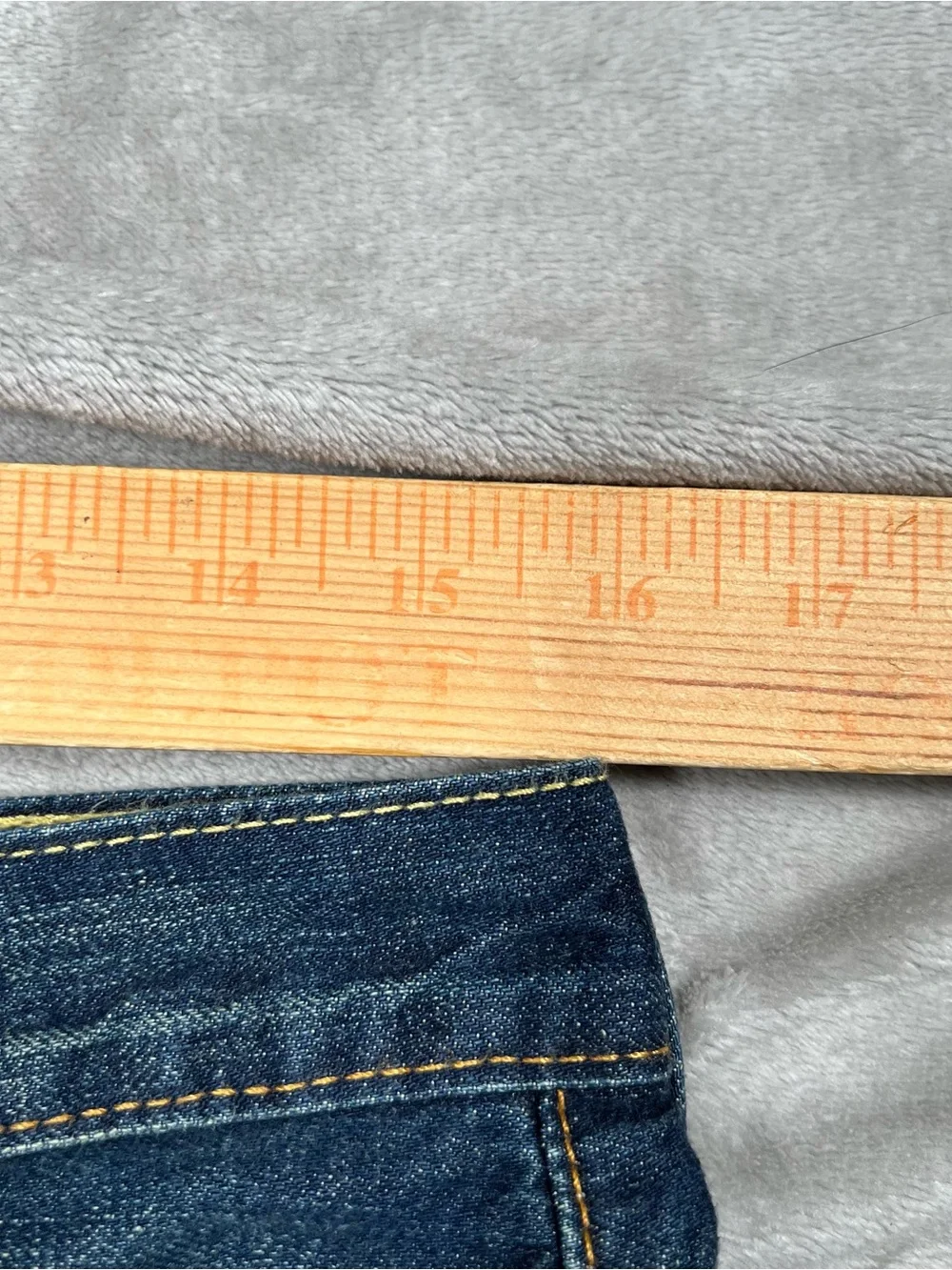 Levi's 569 Baggy Jorts Mens 32 Blue Dark Wash Good Fade Whiskering Skater Y2K